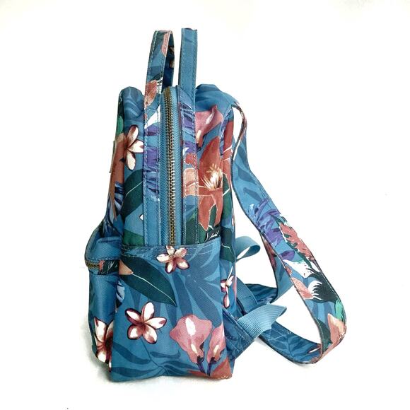 Herschel Supply Co Tropical Floral Mini Backpack NWOT Nylon Vacation Travel Bag main image 11
